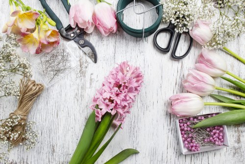 A vibrant bouquet of assorted fresh flowers